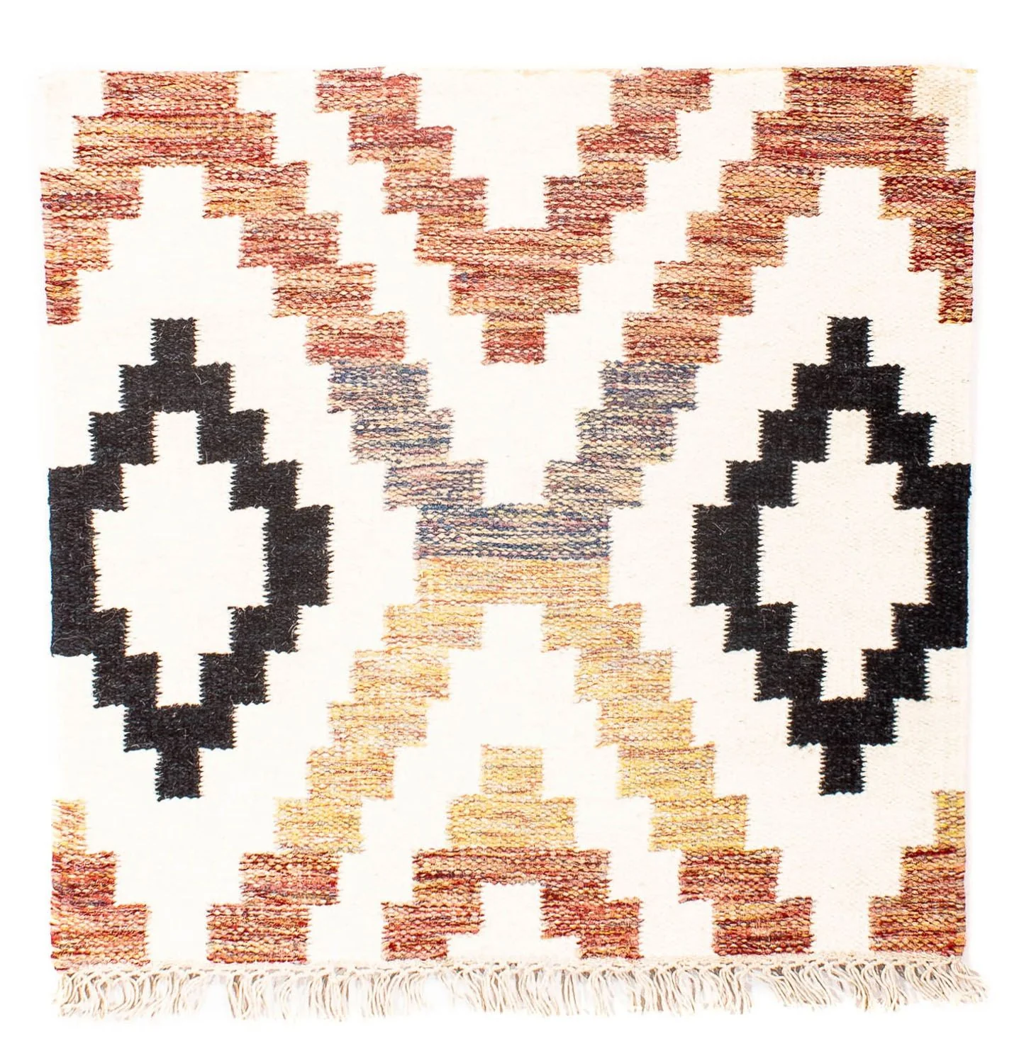 Kelim Teppich - Trendy 69 x 67 cm - beige