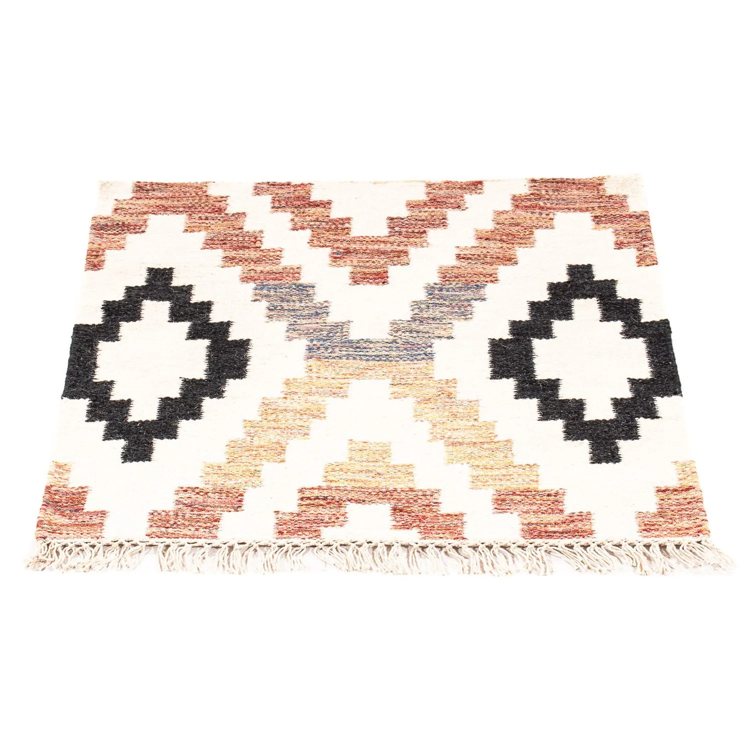 Kelim Teppich - Trendy 69 x 67 cm - beige - Image 5