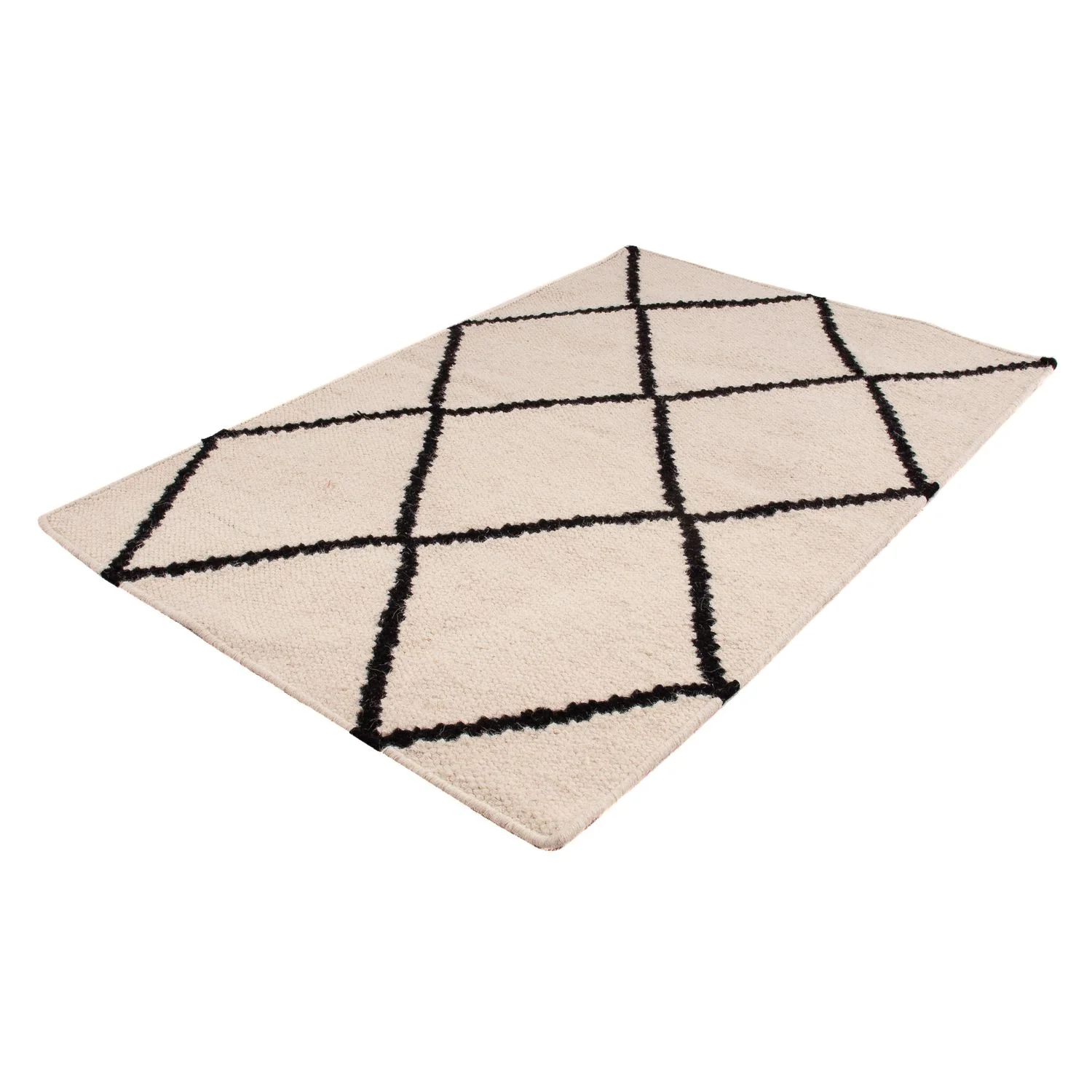 Kelim Teppich - Trendy 93 x 61 cm - beige - Image 5
