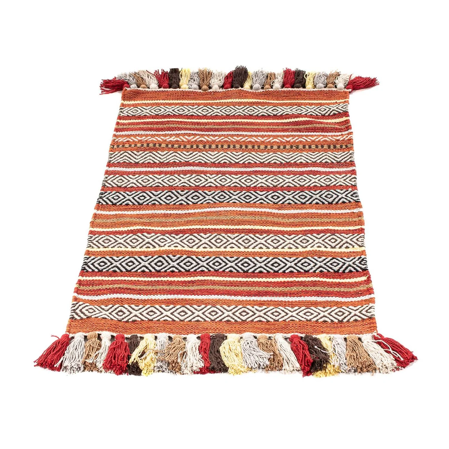 Kelim Teppich - Trendy 94 x 58 cm - mehrfarbig - Image 4