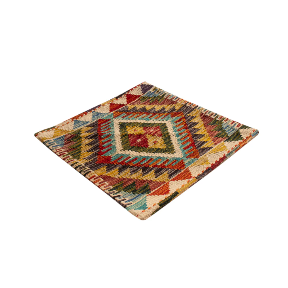 Kissen - Kelim befüllbar quadratisch  - 50 x 50 cm - mehrfarbig - Image 4