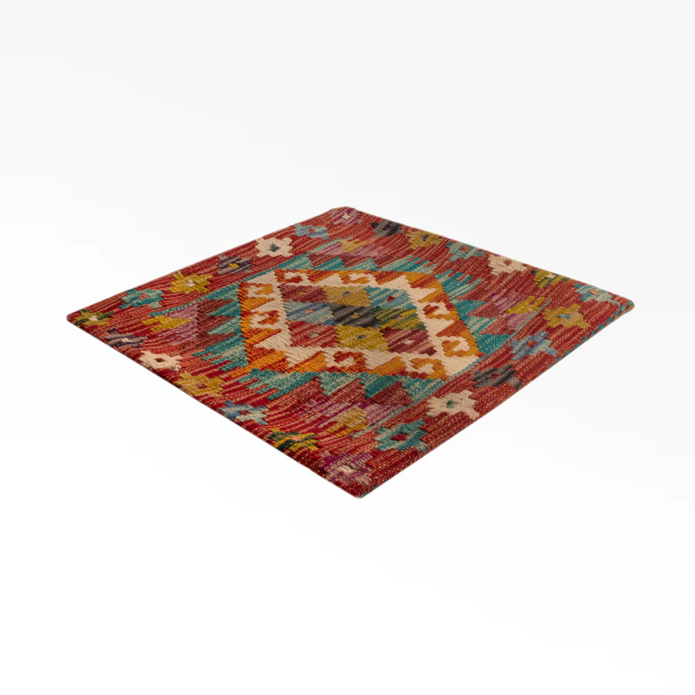 Kissen - Kelim befüllbar quadratisch  - 50 x 50 cm - mehrfarbig - Image 4