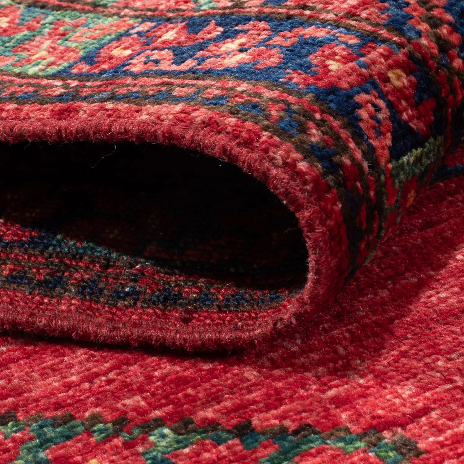 Afghan Teppich 207x86cm - Orientteppich - Image 4