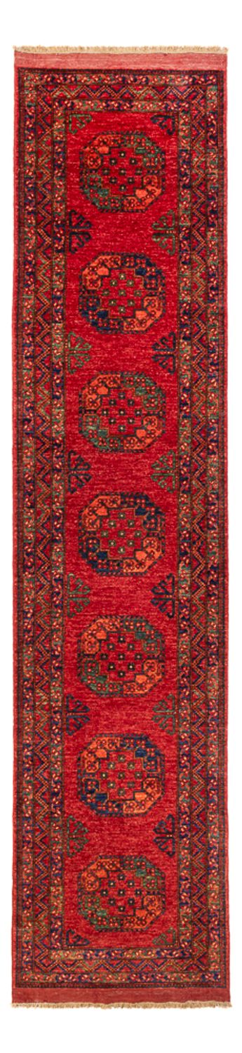 Afghan Teppich 368x85cm - Orientteppich