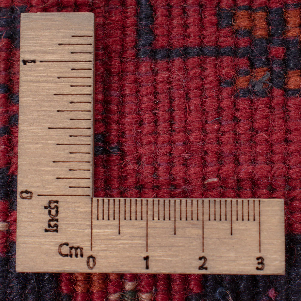 Läufer Afghan - Kunduz - 294 x 84 cm - dunkelrot - Image 7