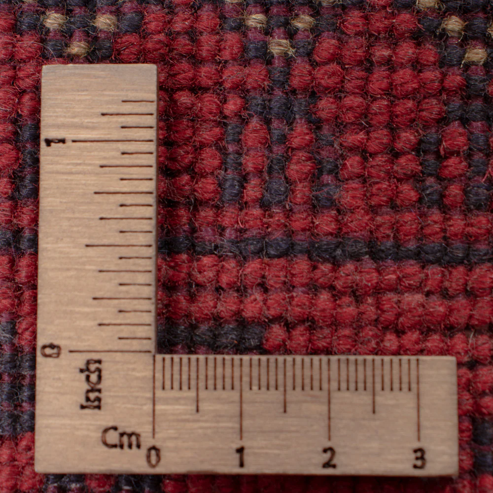 Läufer Afghan - Kunduz - 295 x 79 cm - dunkelrot - Image 7
