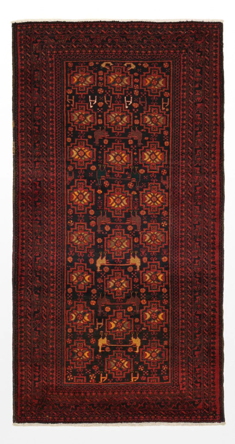 Belutsch Teppich 192x100cm - Orientteppich