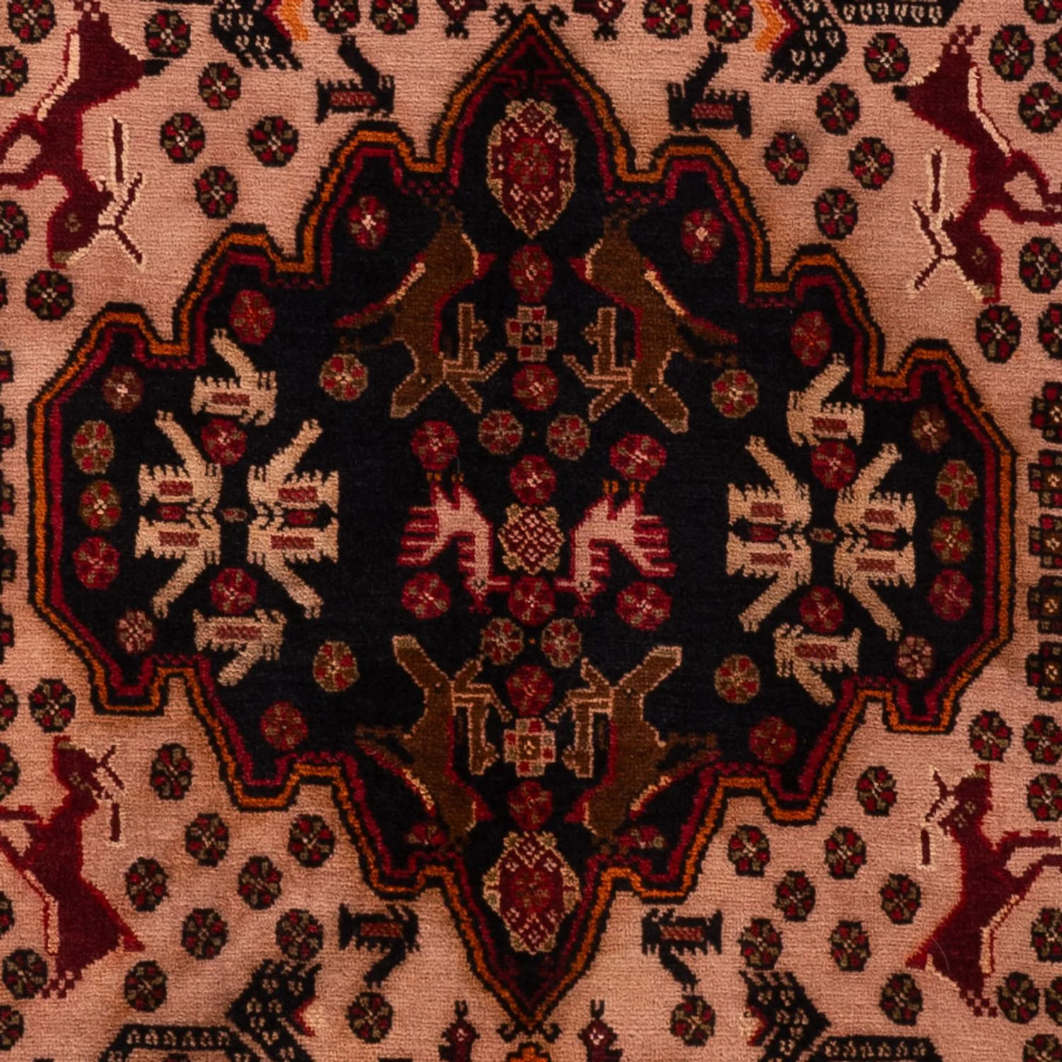 Läufer Belutsch - 193 x 110 cm - hellrot - Image 2