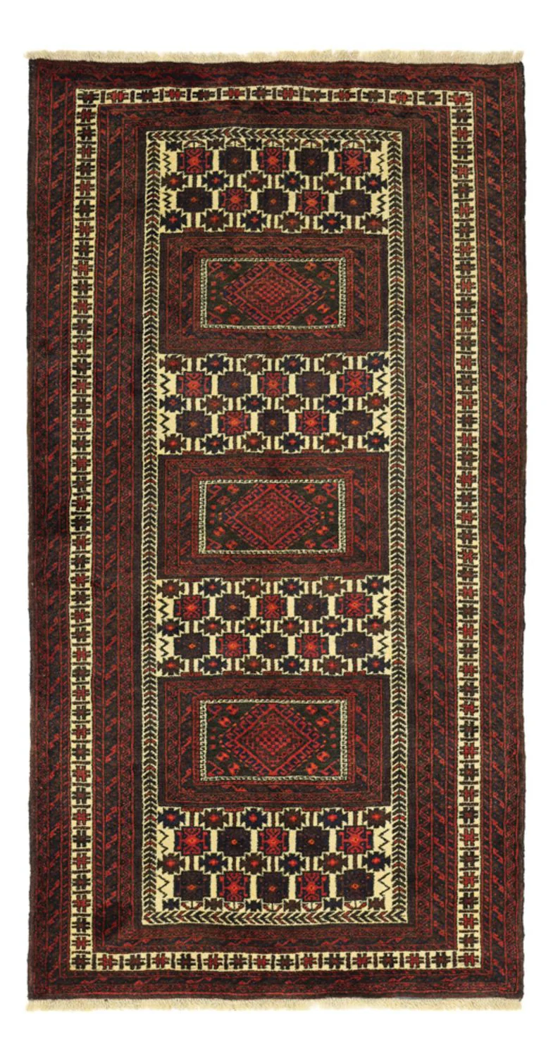 Belutsch Teppich 194x102cm - Orientteppich