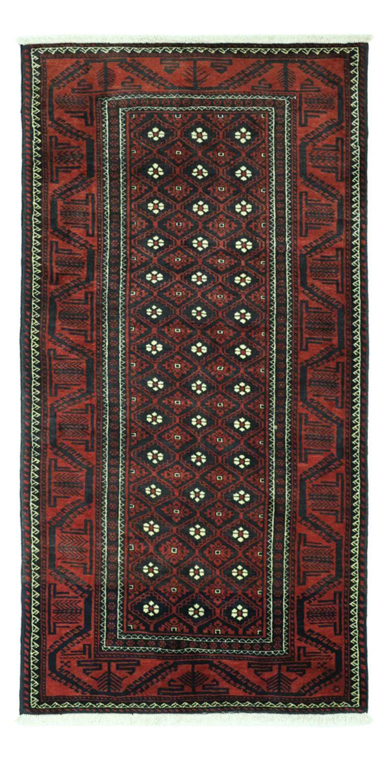 Belutsch Teppich 198x103cm - Orientteppich