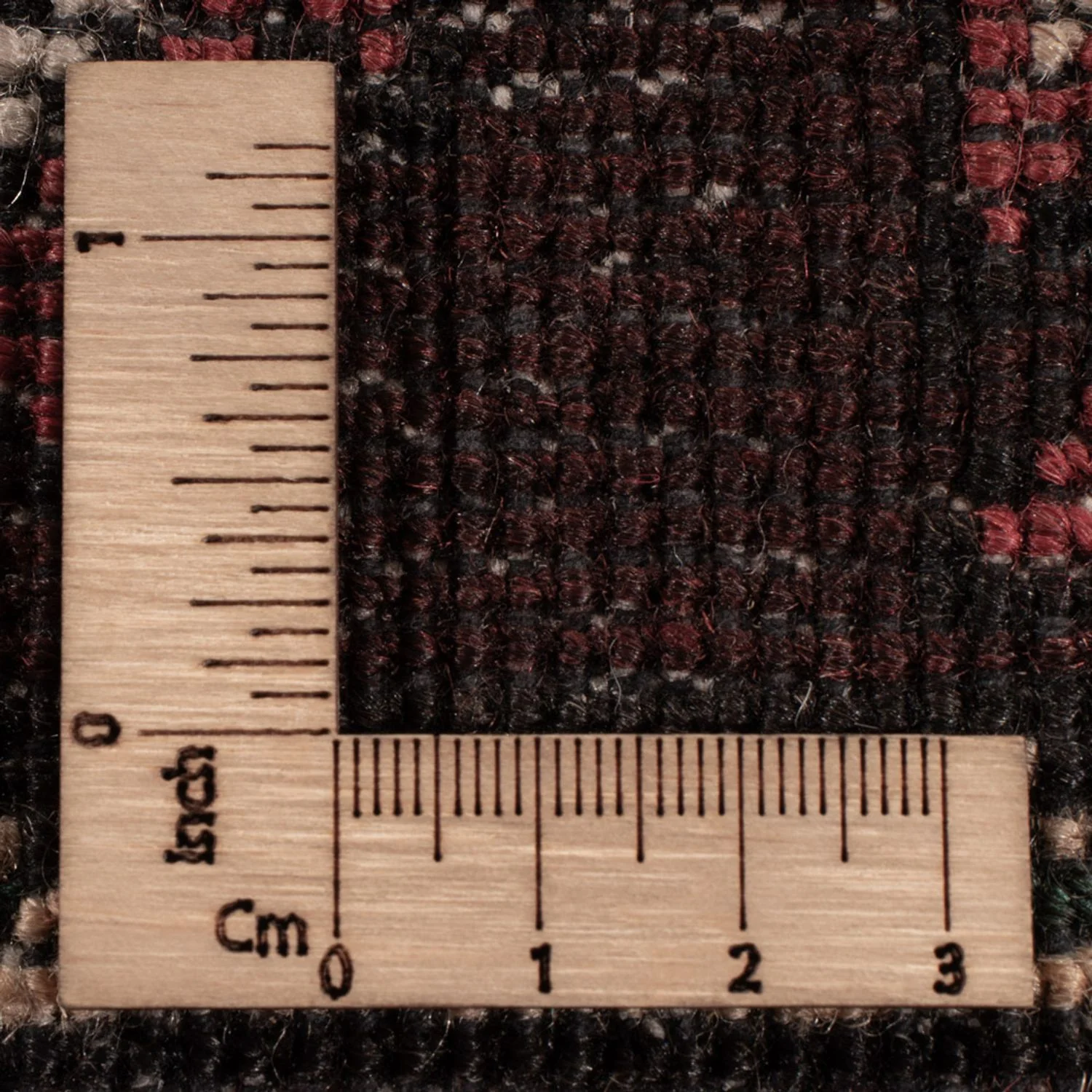 Läufer Belutsch - 201 x 114 cm - dunkelrot - Image 6
