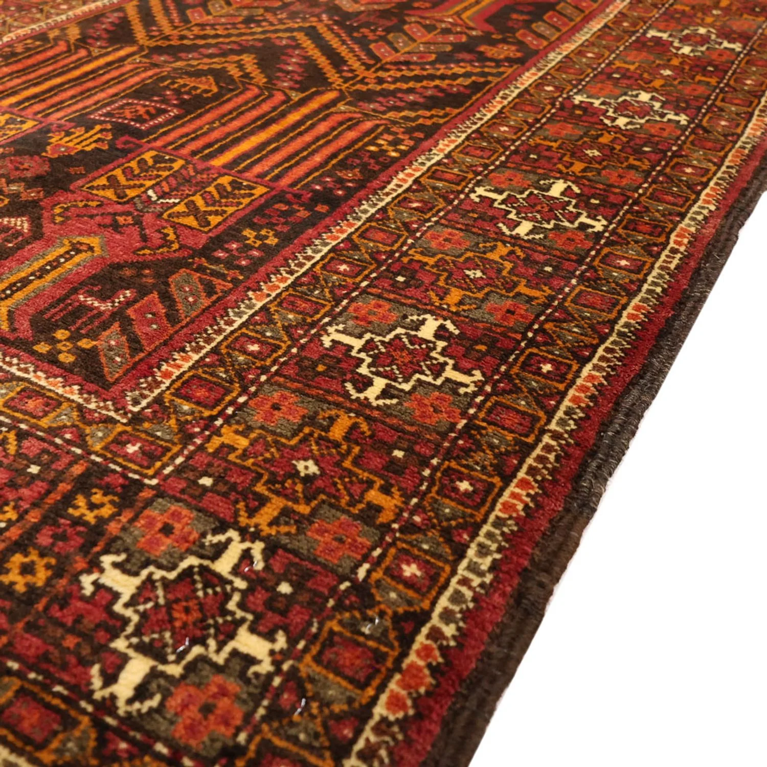Belutsch Teppich 211x102cm - Orientteppich - Image 3