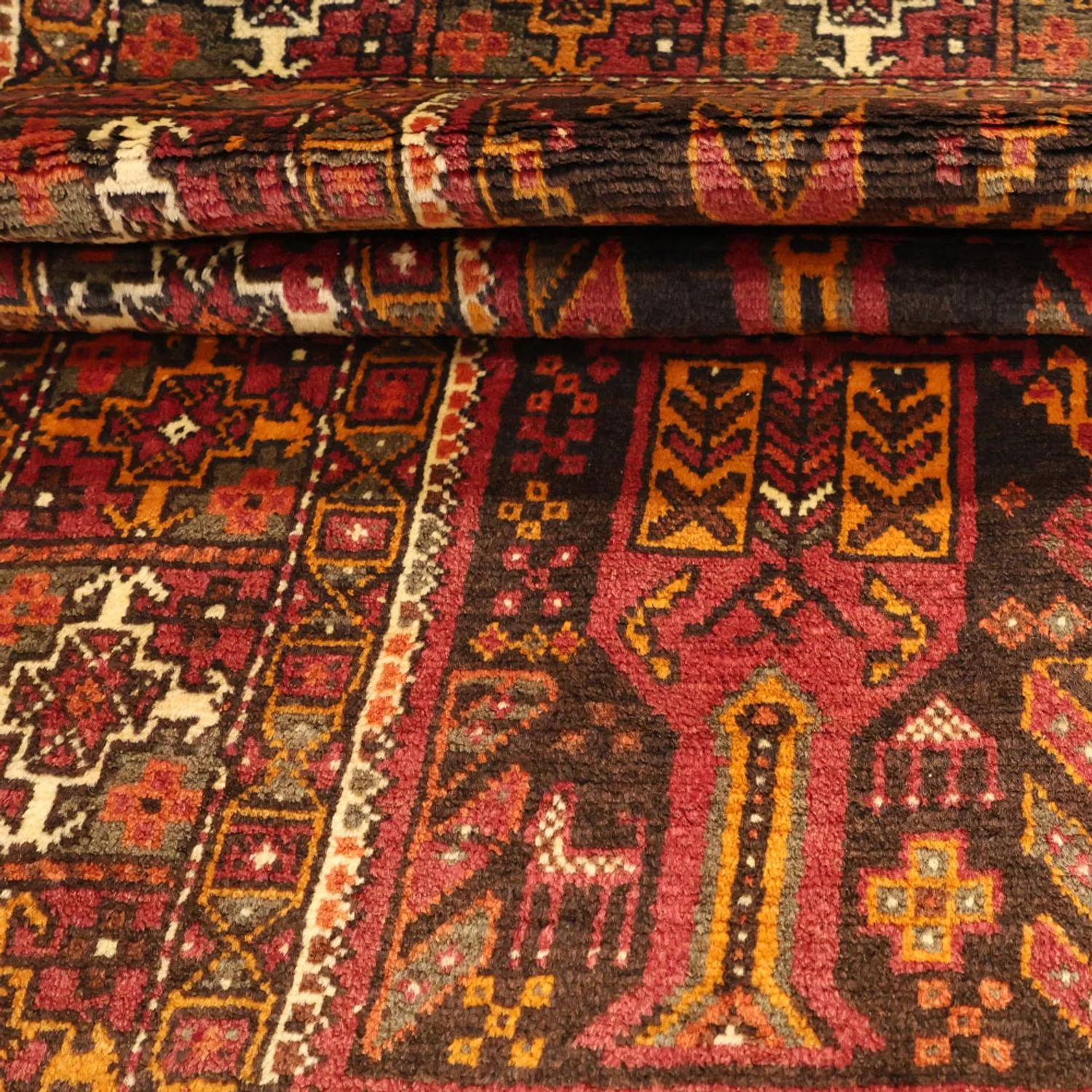 Belutsch Teppich 211x102cm - Orientteppich - Image 5