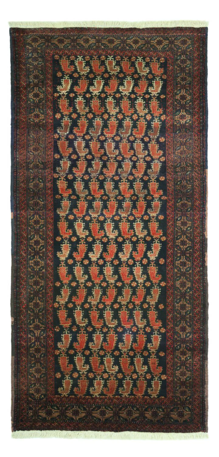 Belutsch Teppich 212x102cm - Orientteppich