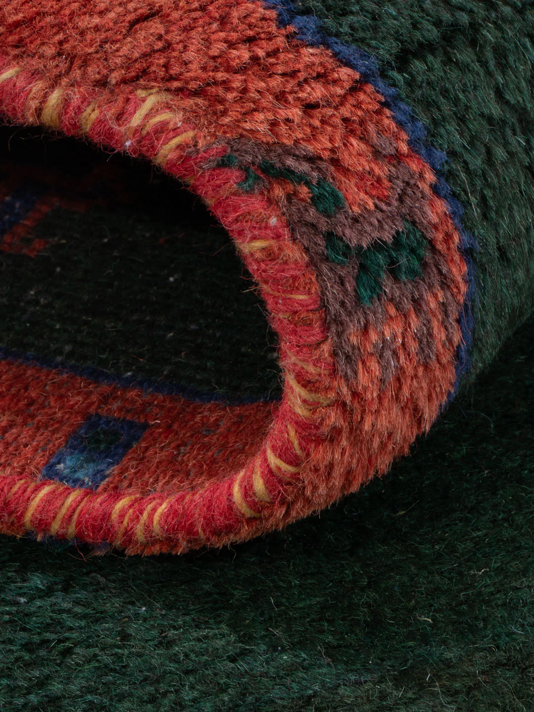 Gabbeh Teppich Indus 200x75cm - Wollteppich - Image 5