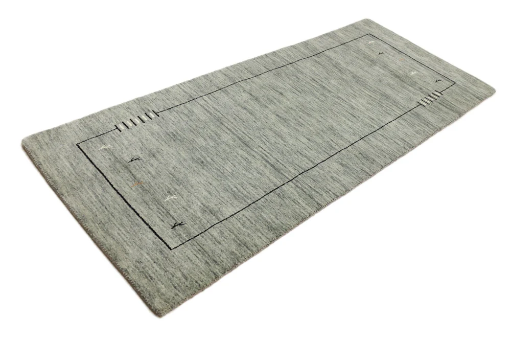 Läufer Gabbeh - Loribaft Softy - 203 x 83 cm - grau - Image 2