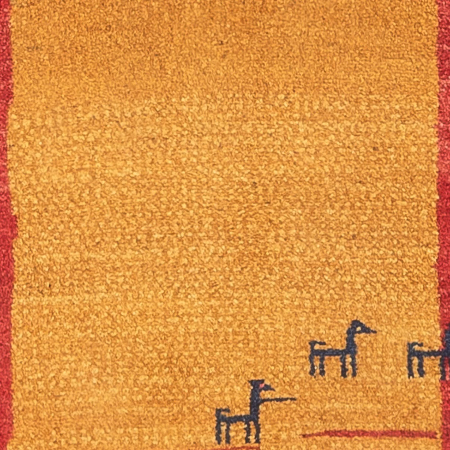 Gabbeh Persisch Teppich 177x75cm - Perserteppich Wollteppich - Image 2
