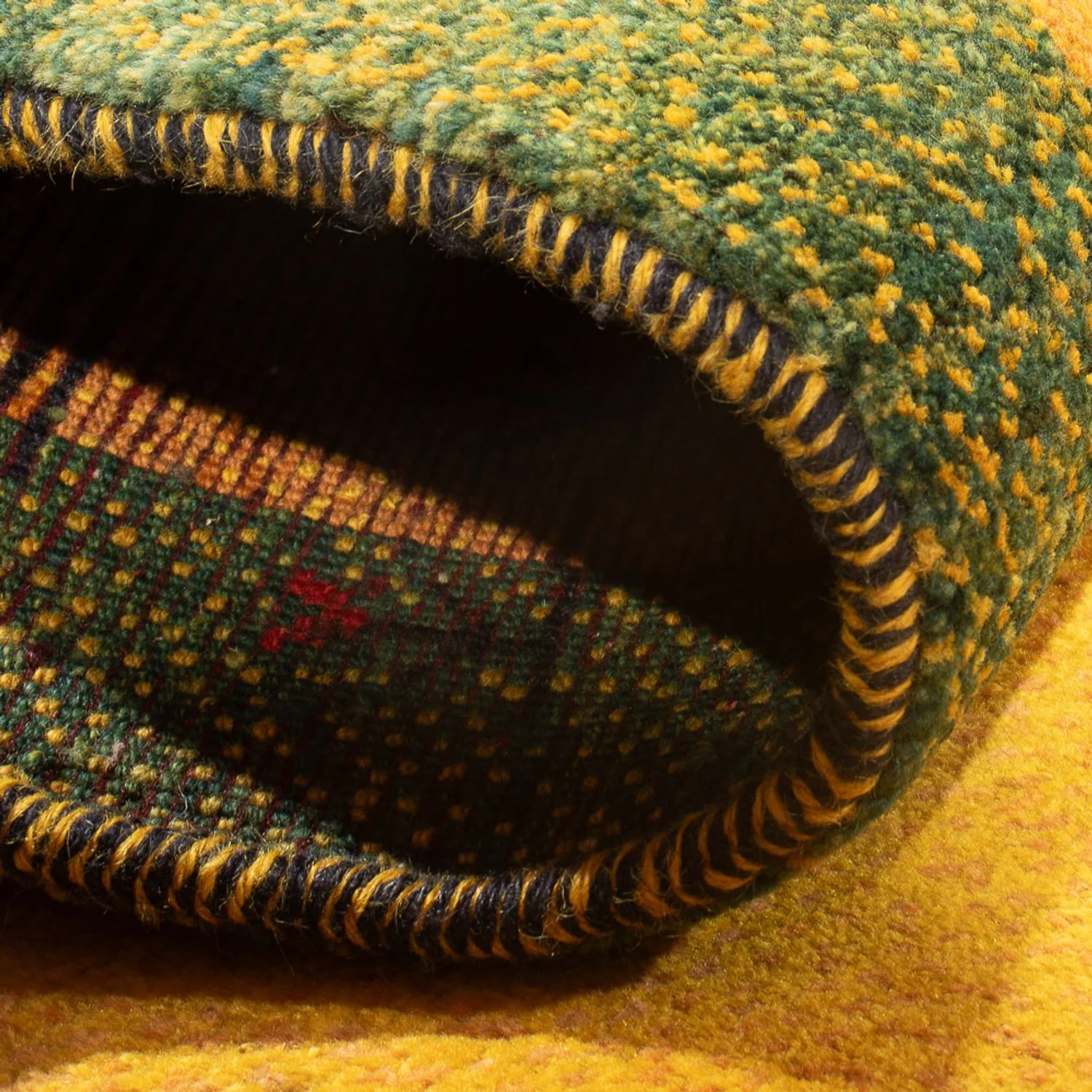 Gabbeh Persisch Teppich 196x83cm - Perserteppich Wollteppich - Image 4