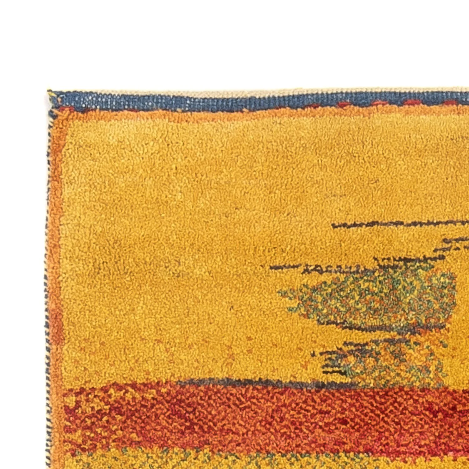 Gabbeh Persisch Teppich 213x85cm - Perserteppich Wollteppich - Image 3