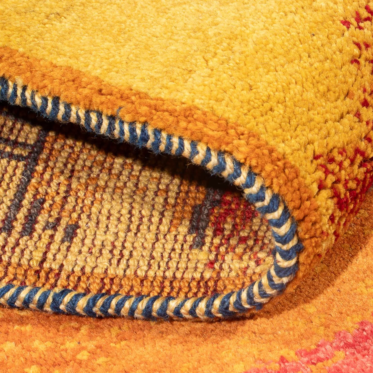 Gabbeh Persisch Teppich 213x85cm - Perserteppich Wollteppich - Image 4