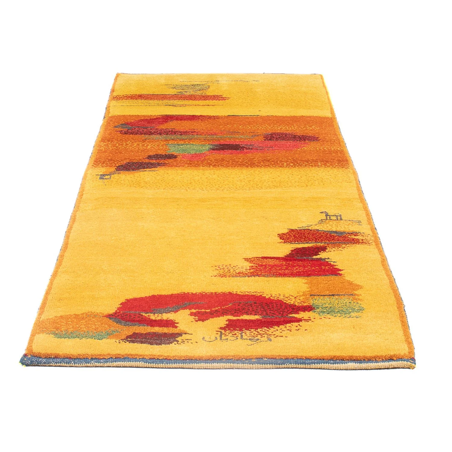Gabbeh Persisch Teppich 213x85cm - Perserteppich Wollteppich - Image 5