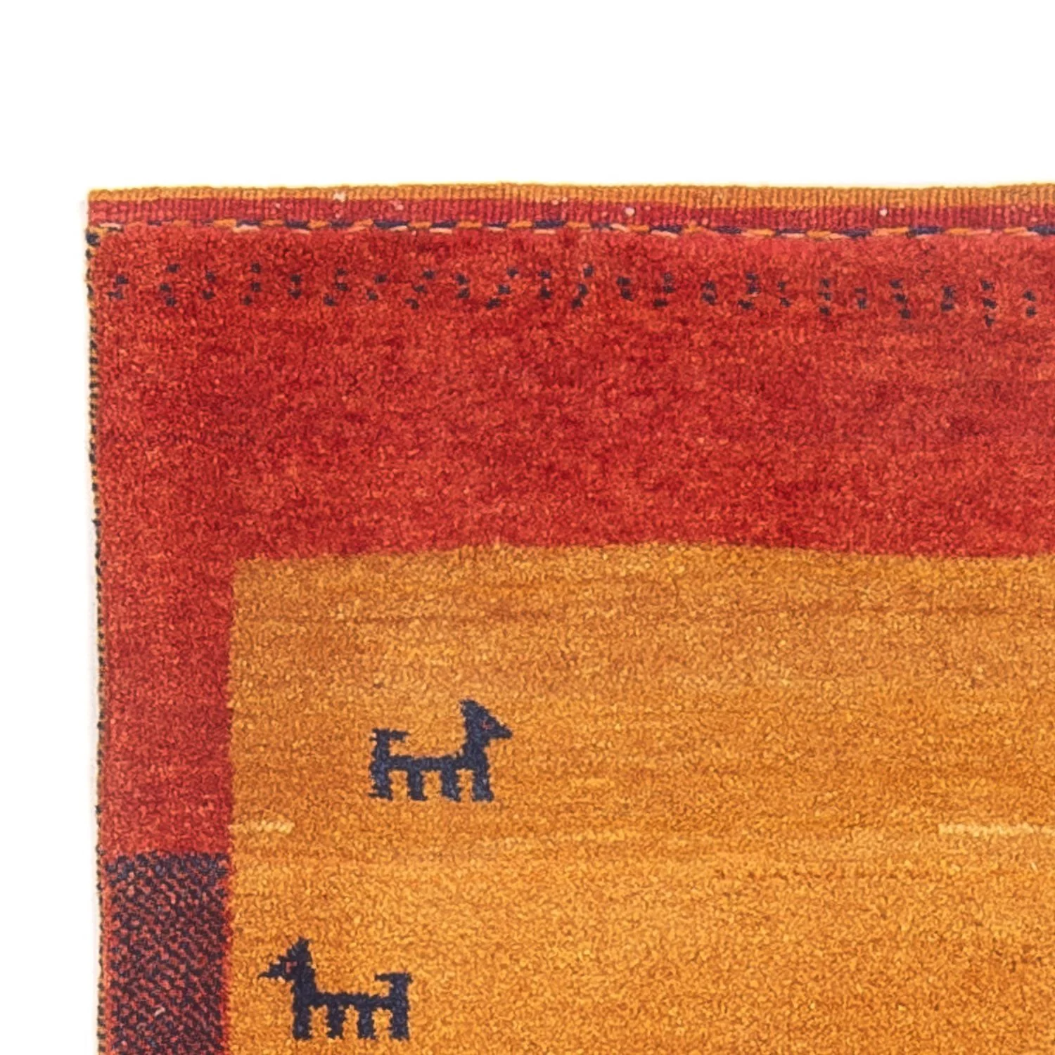 Gabbeh Persisch Teppich 216x82cm - Perserteppich Wollteppich - Image 3