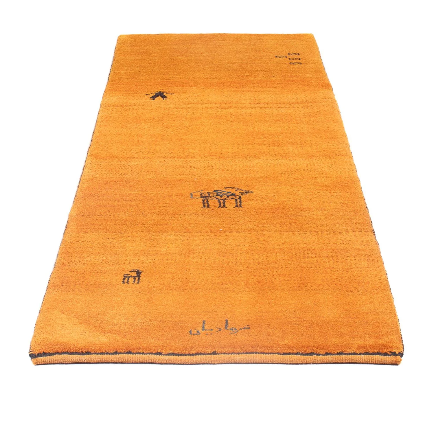 Gabbeh Persisch Teppich 220x74cm - Perserteppich Wollteppich - Image 5