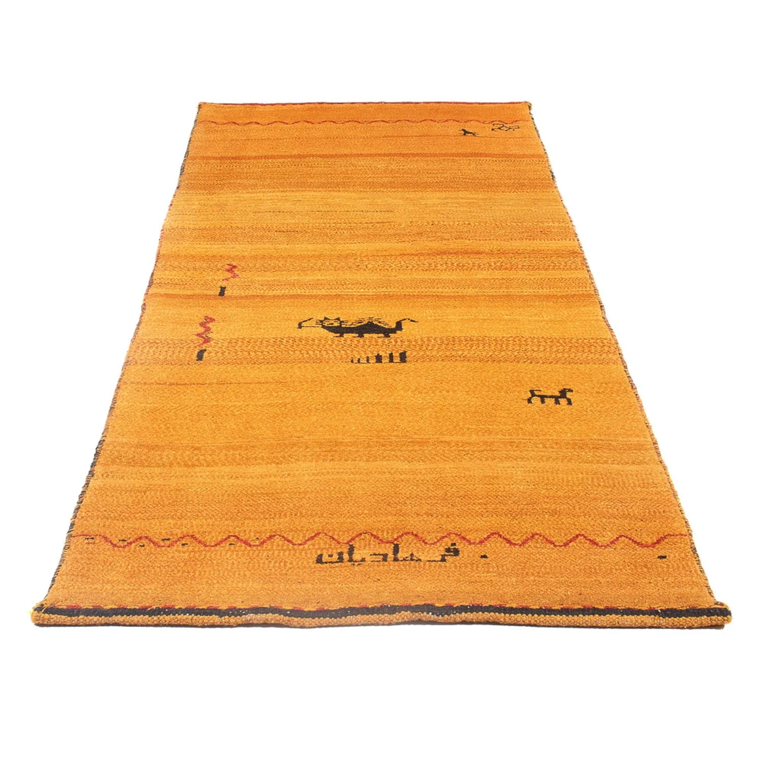 Gabbeh Persisch Teppich 236x85cm - Perserteppich Wollteppich - Image 5