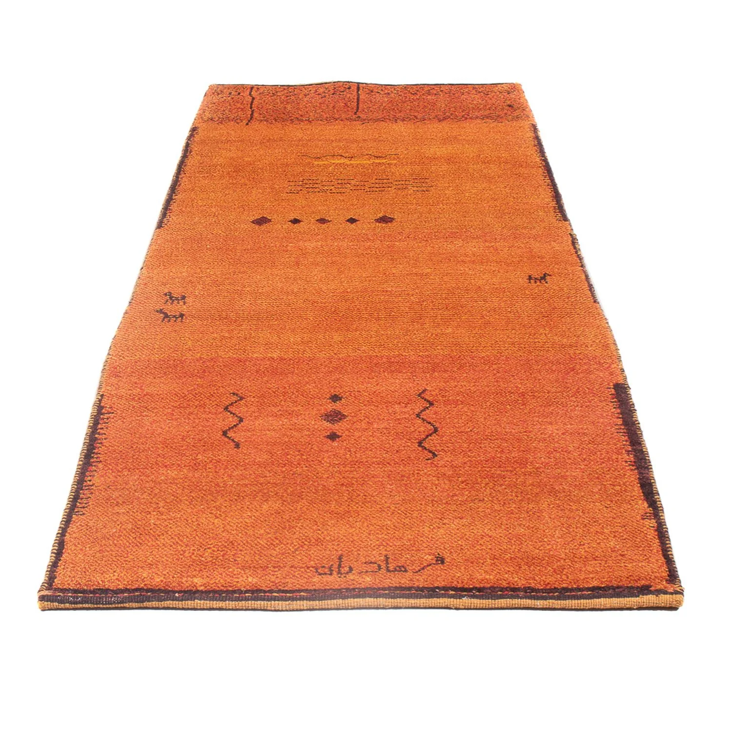 Gabbeh Persisch Teppich 247x87cm - Perserteppich Wollteppich - Image 5