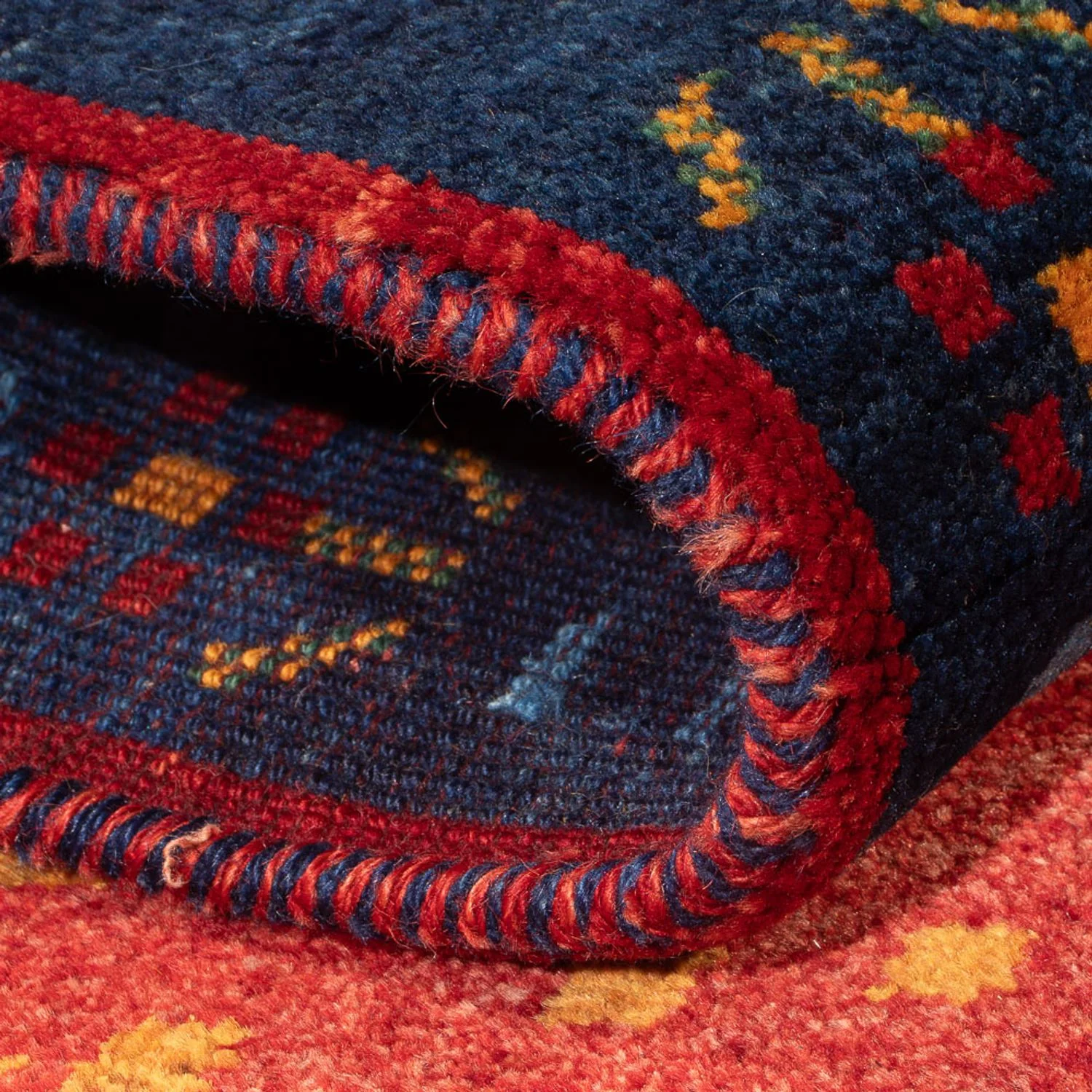Gabbeh Persisch Teppich 285x68cm - Perserteppich Wollteppich - Image 4