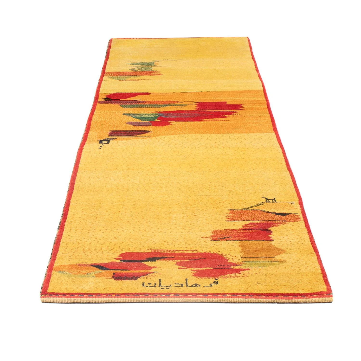 Gabbeh Persisch Teppich 288x84cm - Perserteppich Wollteppich - Image 5