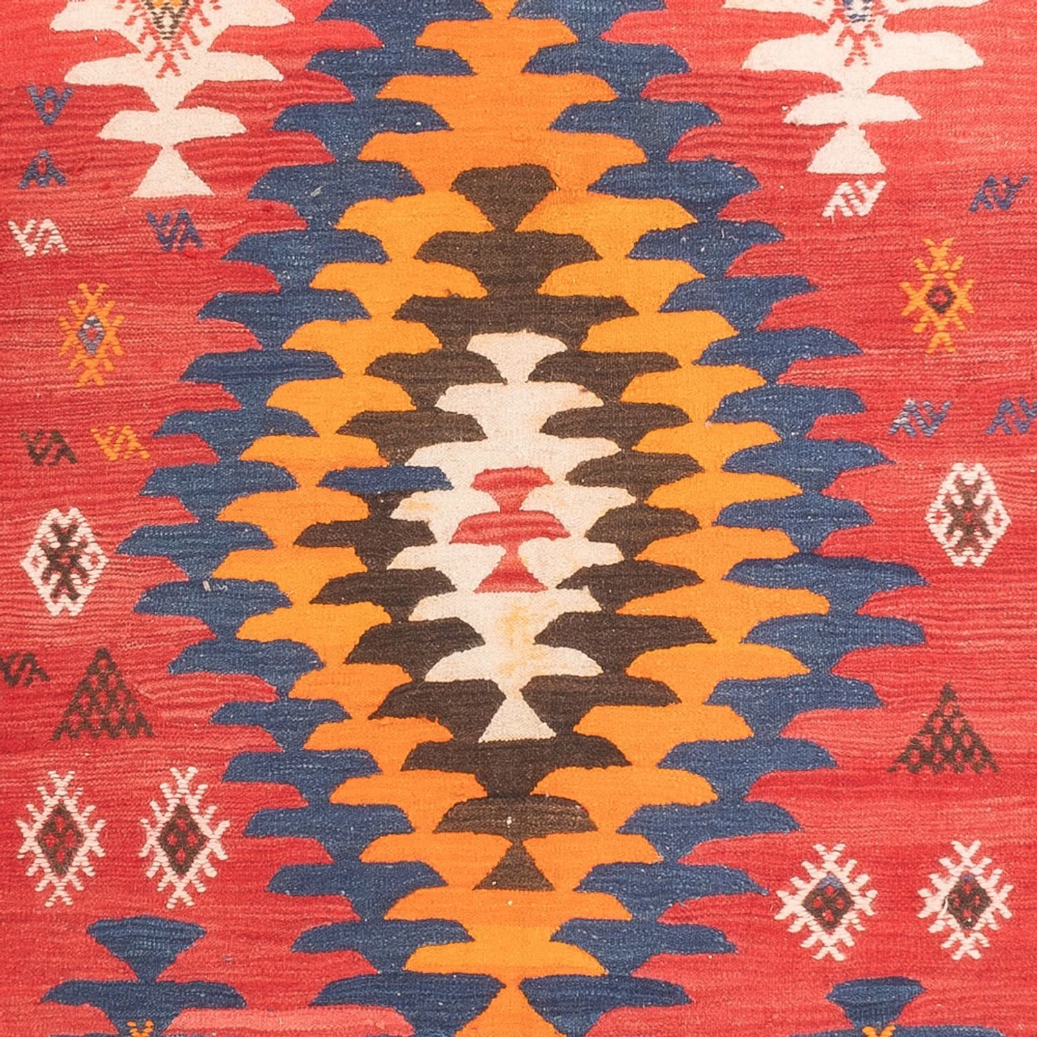 Läufer Kelim - Old - 430 x 155 cm - rot - Image 2