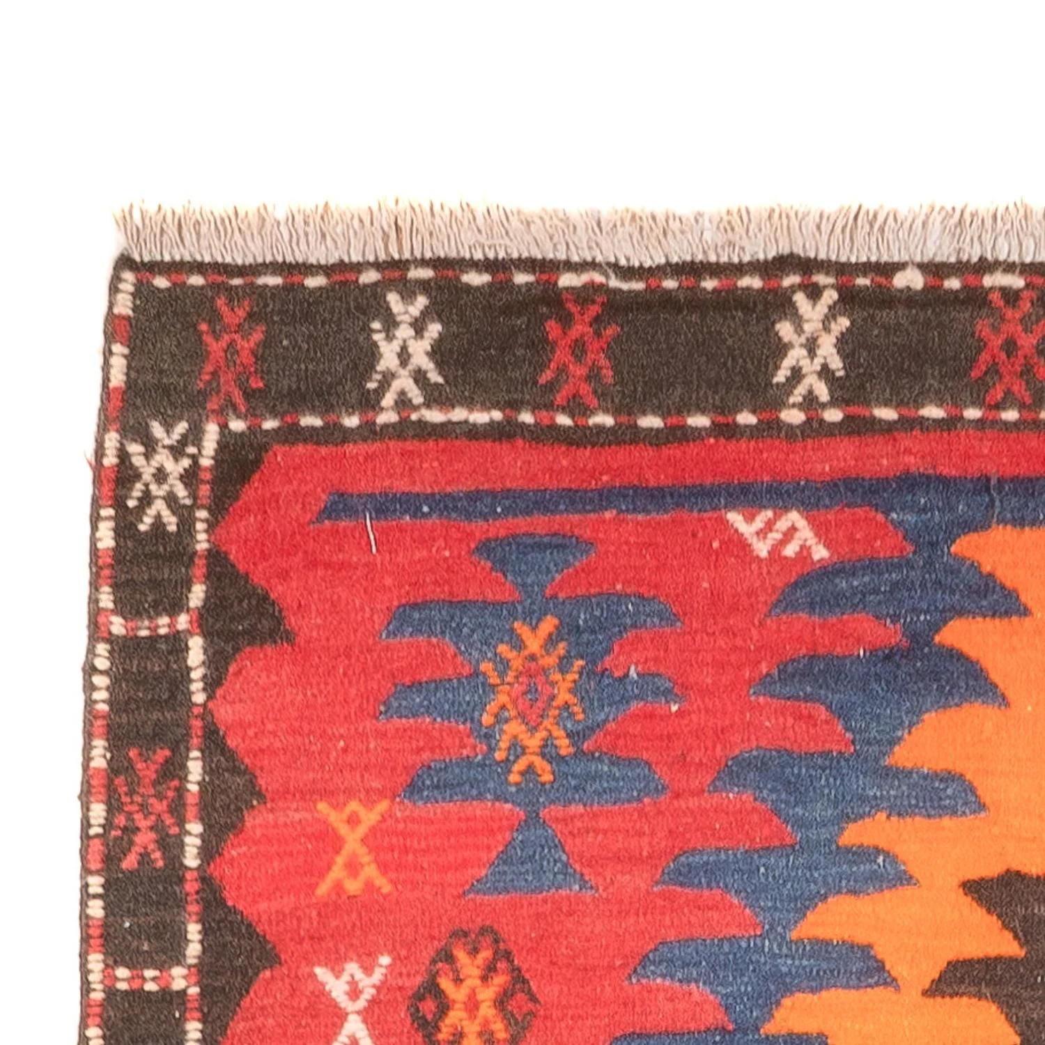 Läufer Kelim - Old - 430 x 155 cm - rot - Image 3