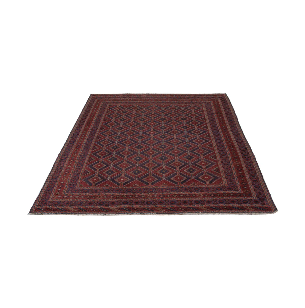 Kelim Afghan Teppich 186x156cm - Image 6