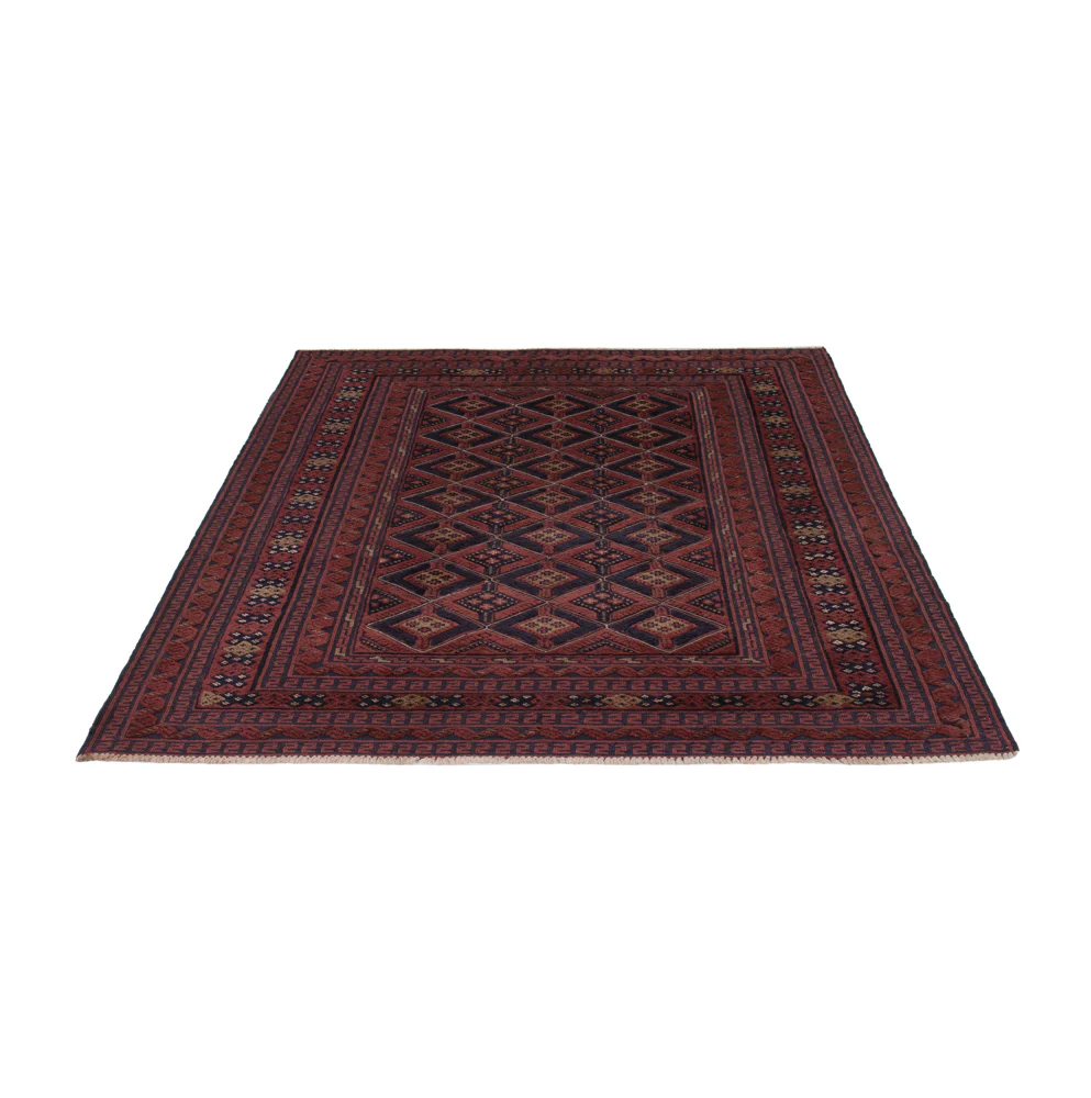 Kelim Afghan Teppich 189x156cm - Image 6