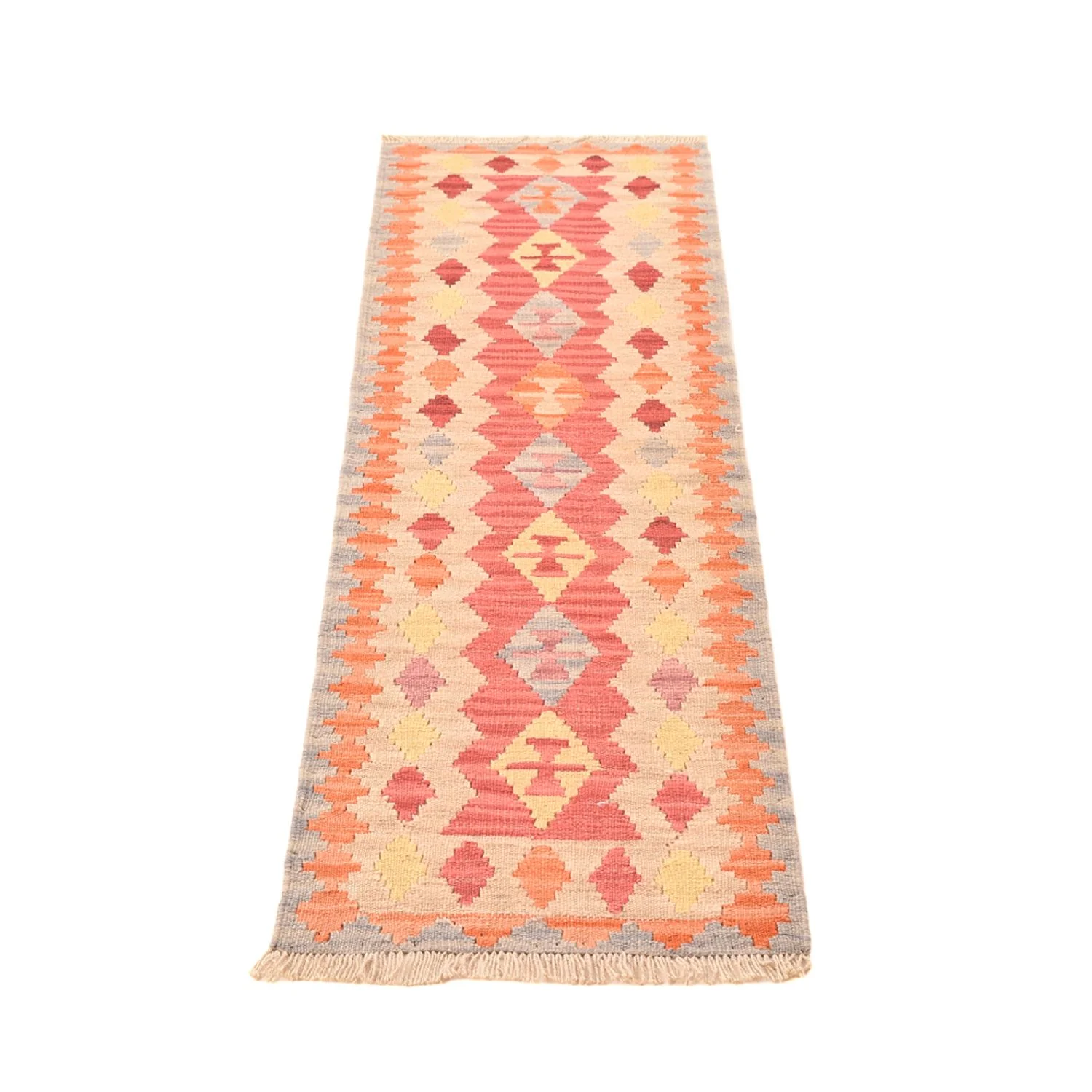 Läufer Kelim - Oriental - 195 x 54 cm - mehrfarbig - Image 5