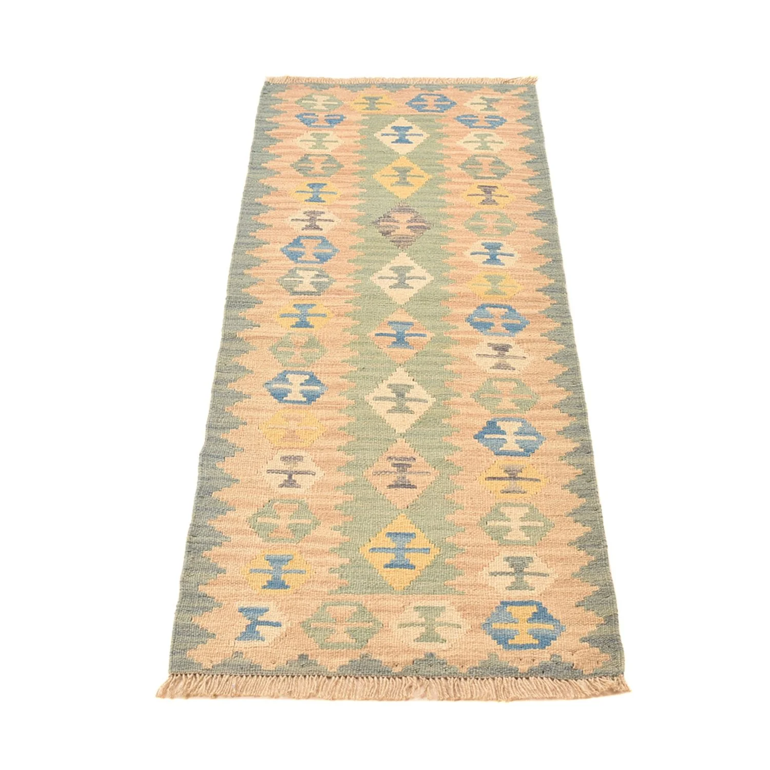 Läufer Kelim - Oriental - 195 x 60 cm - mehrfarbig - Image 5