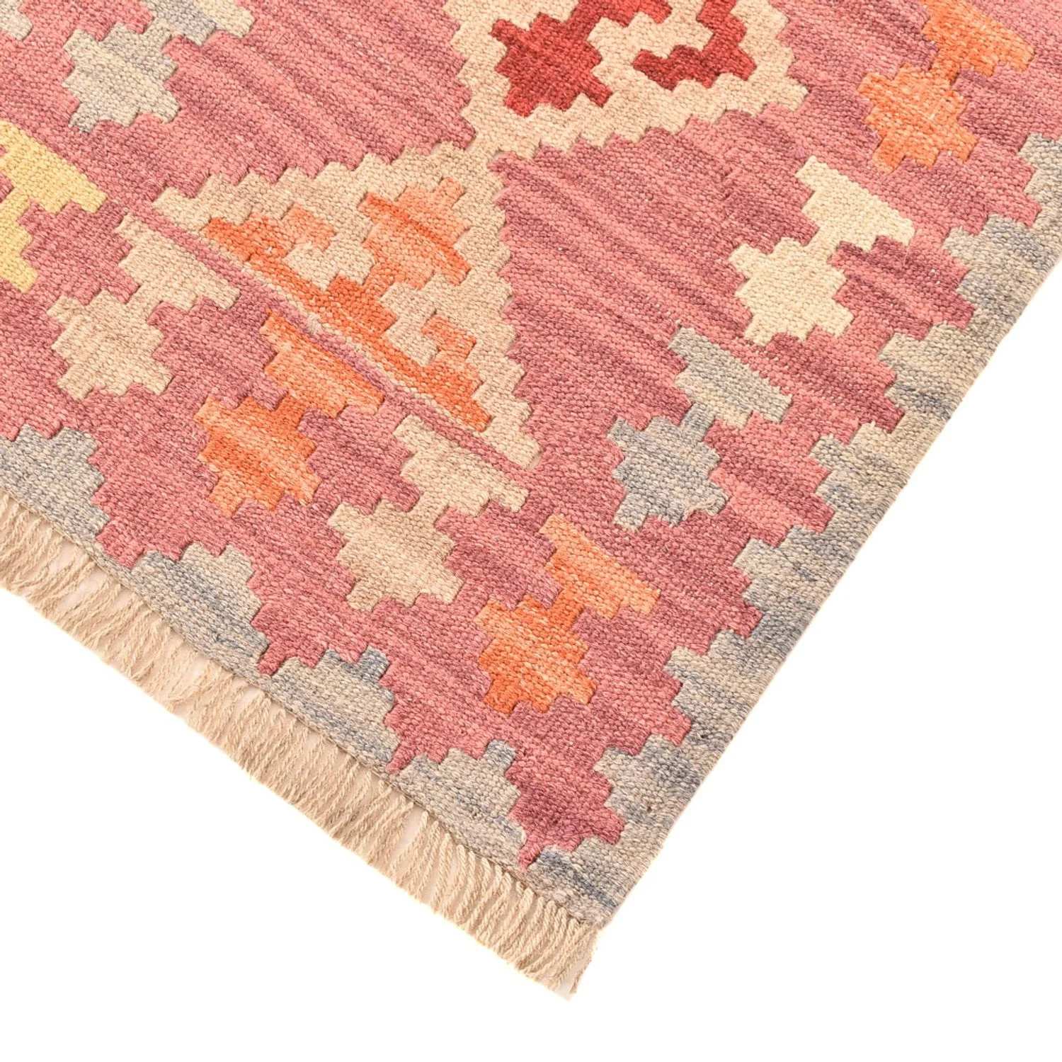 Läufer Kelim - Oriental - 197 x 63 cm - mehrfarbig - Image 2