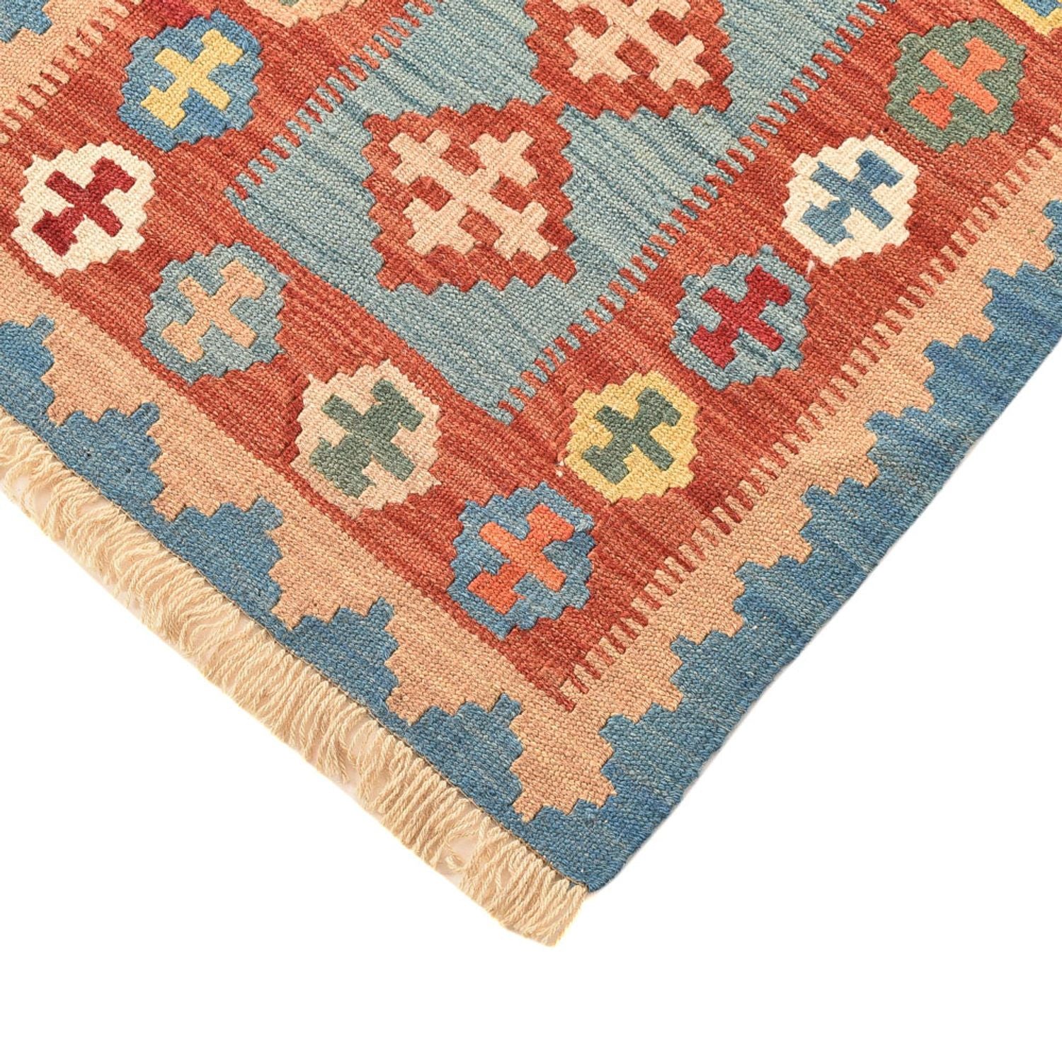 Läufer Kelim - Oriental - 198 x 61 cm - mehrfarbig - Image 2