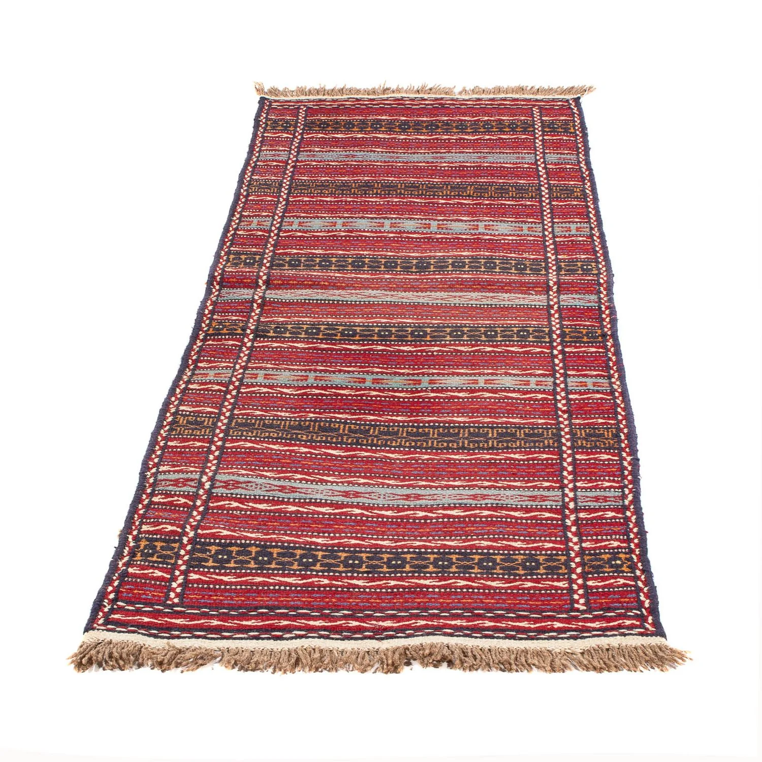 Kelim Senneh Teppich 200x70cm - Image 5