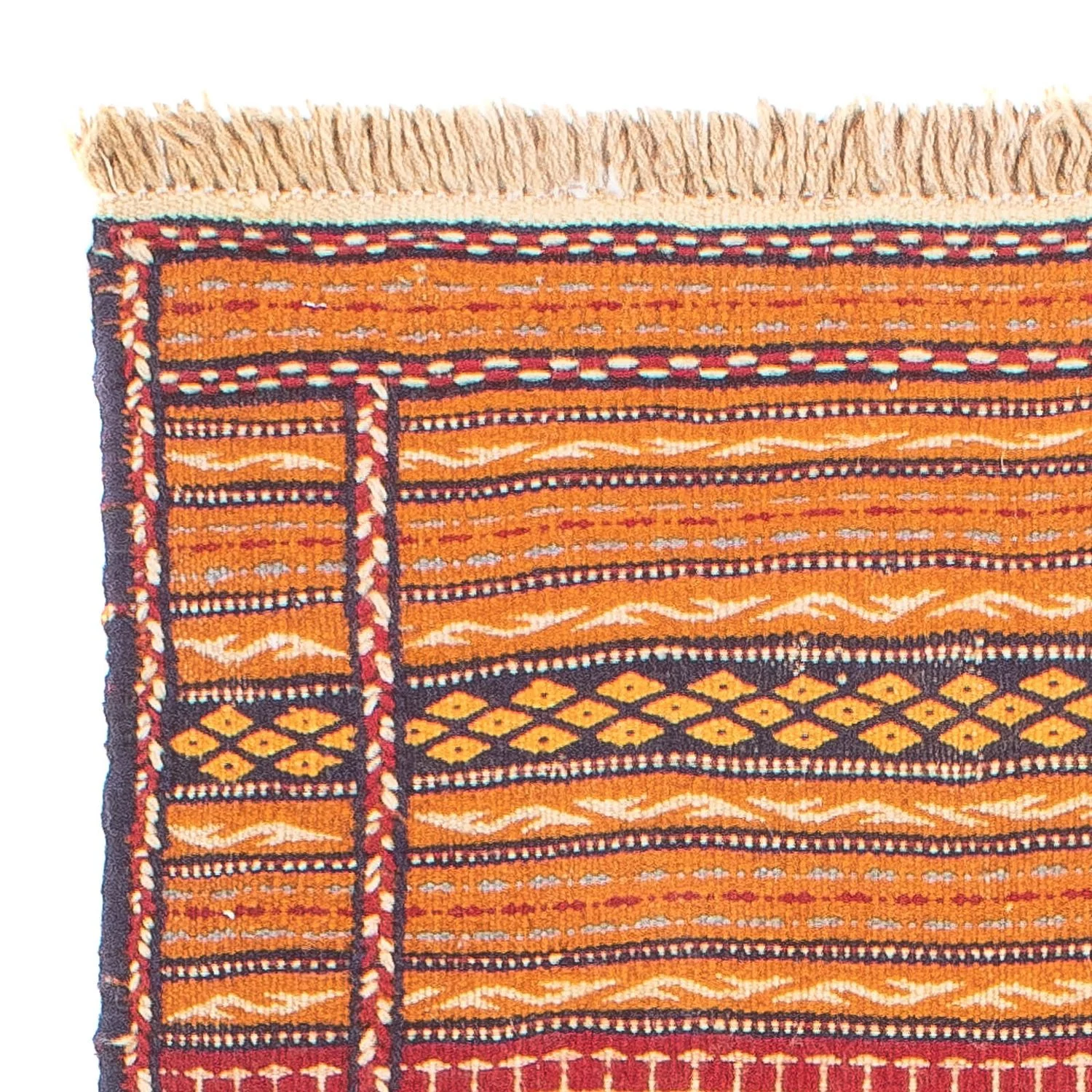 Kelim Senneh Teppich 200x70cm - Image 3