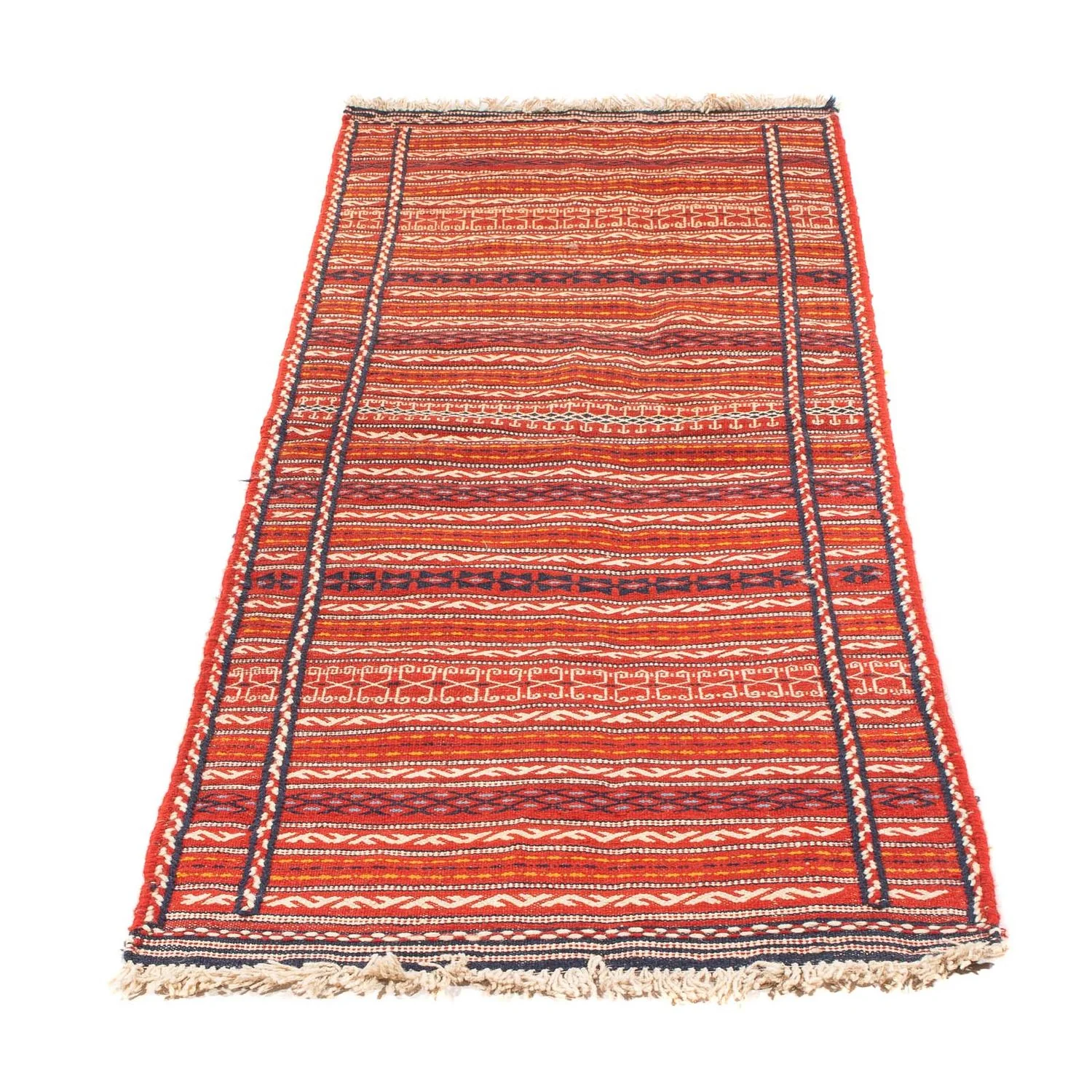 Läufer Kelim - Oriental - 200 x 70 cm - mehrfarbig - Image 5