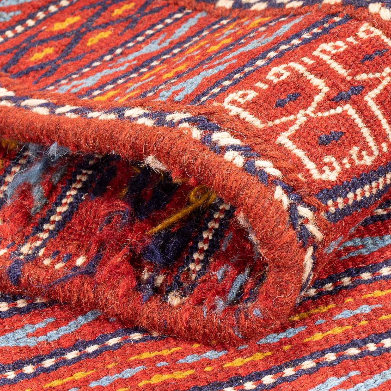 Läufer Kelim - Oriental - 200 x 70 cm - mehrfarbig - Image 4