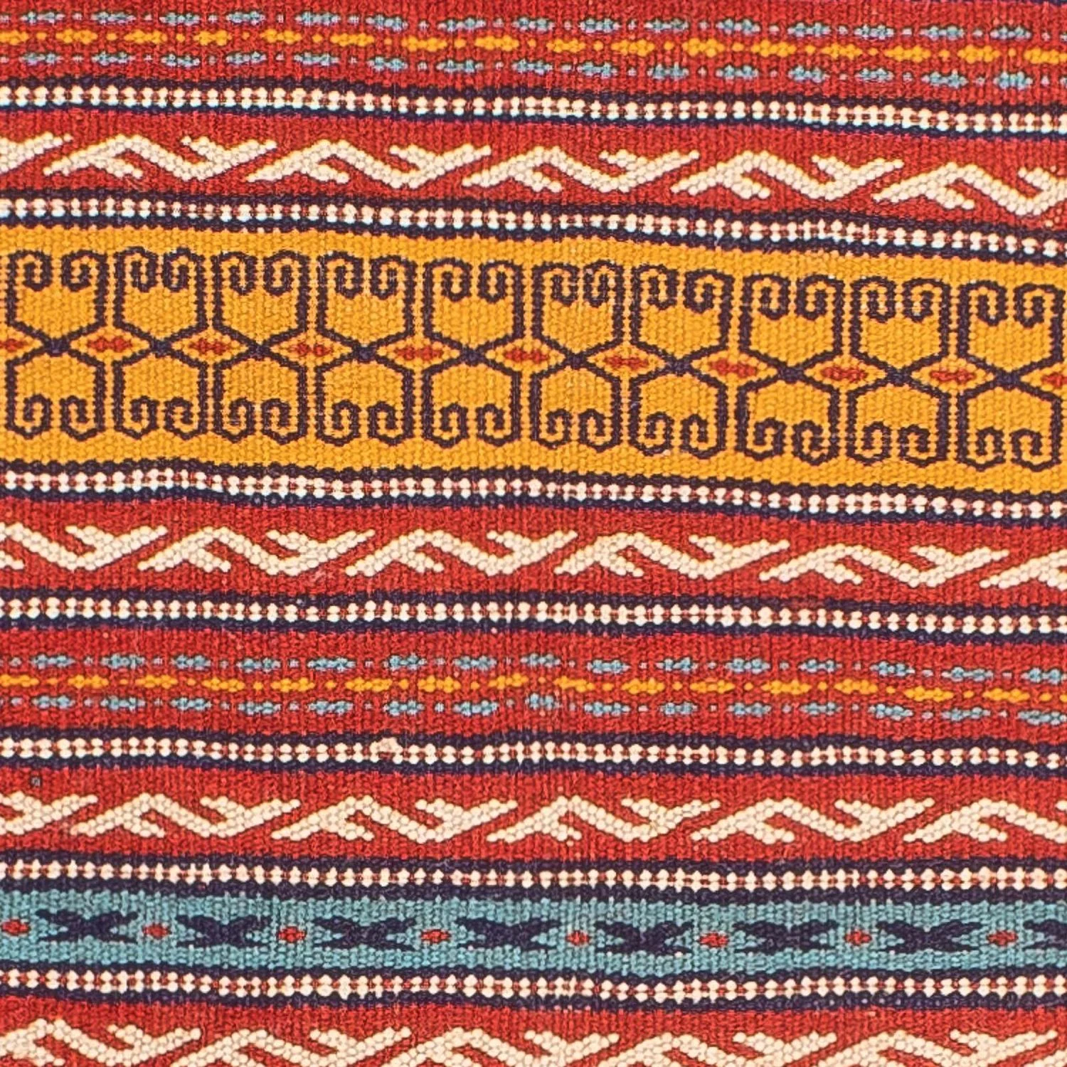 Kelim Senneh Teppich 200x70cm - Image 2