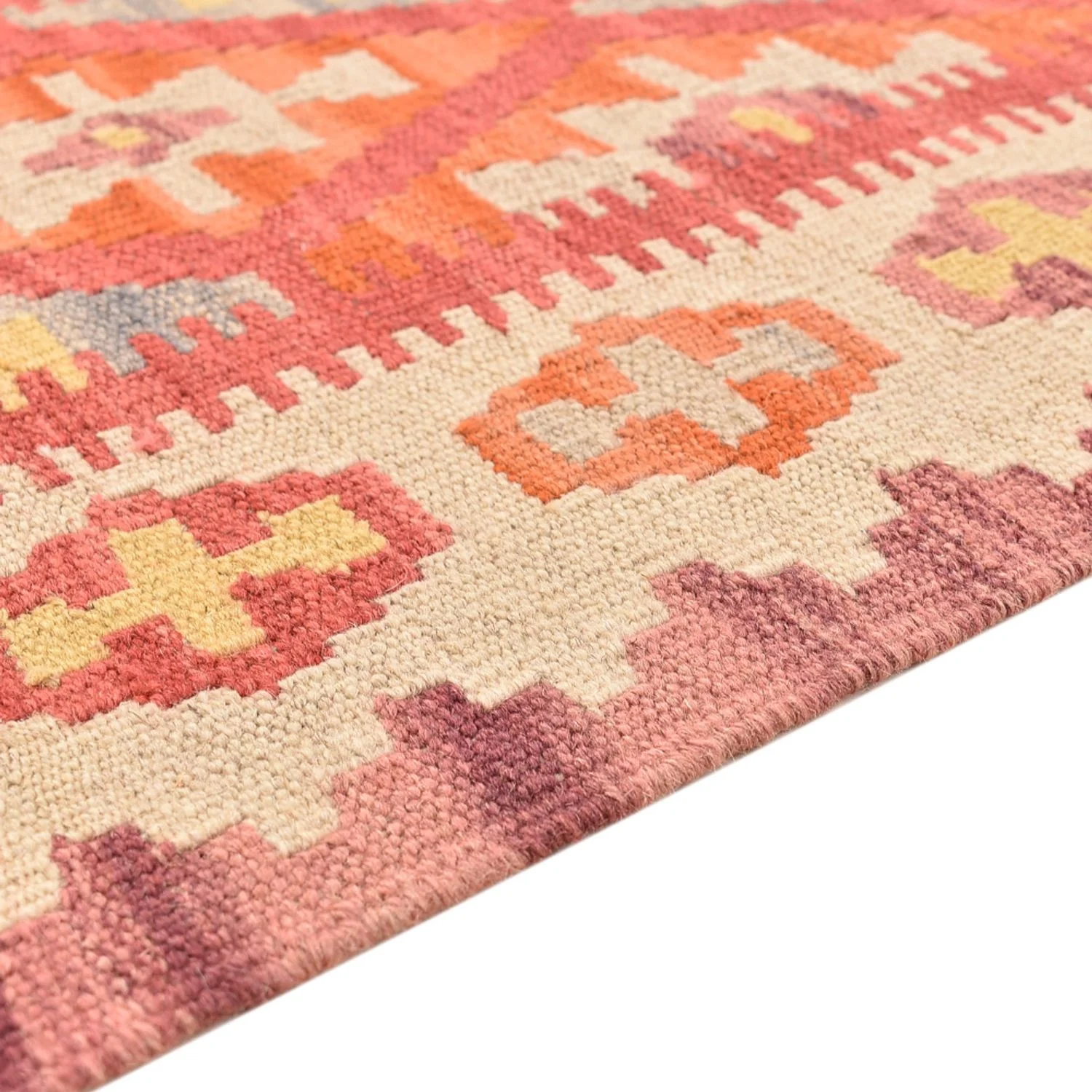 Läufer Kelim - Oriental - 201 x 60 cm - mehrfarbig - Image 3