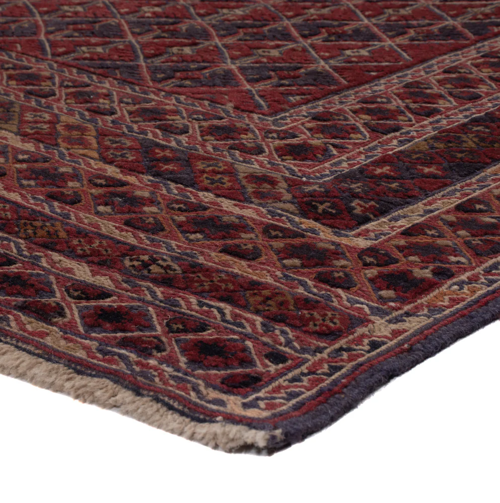Kelim Afghan Teppich 208x190cm - Image 4