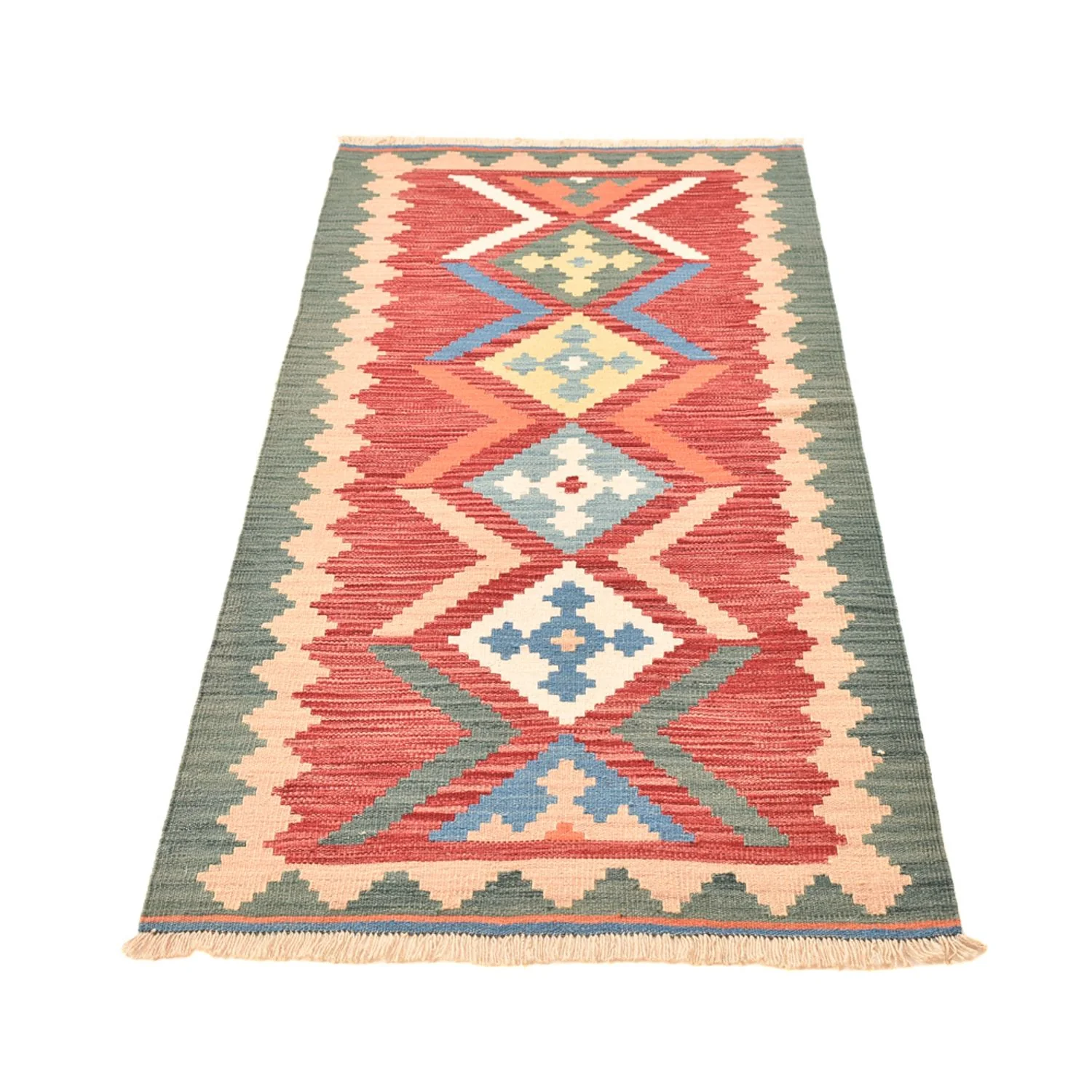 Kelim Fars Teppich 213x84cm - Image 5