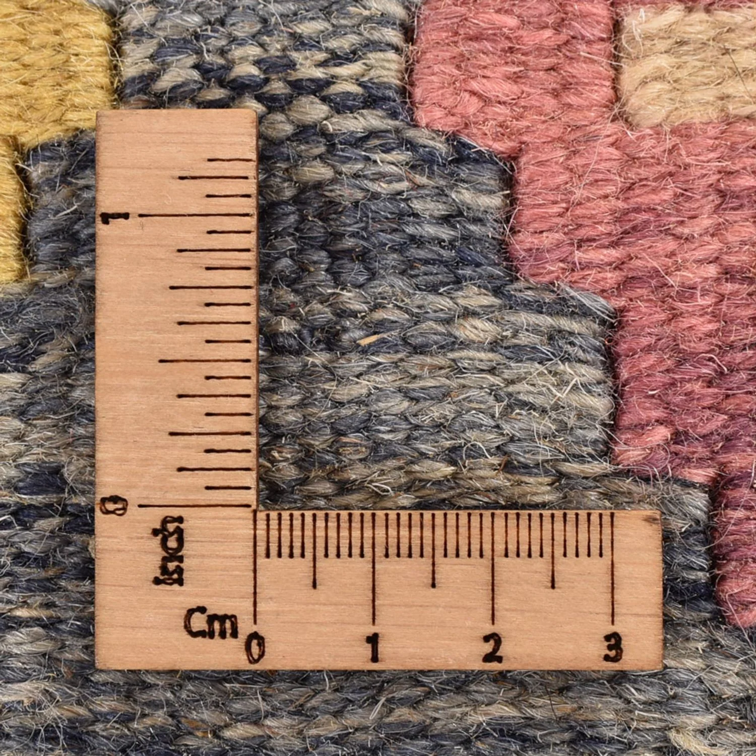 Kelim Fars Teppich 237x84cm - Image 6