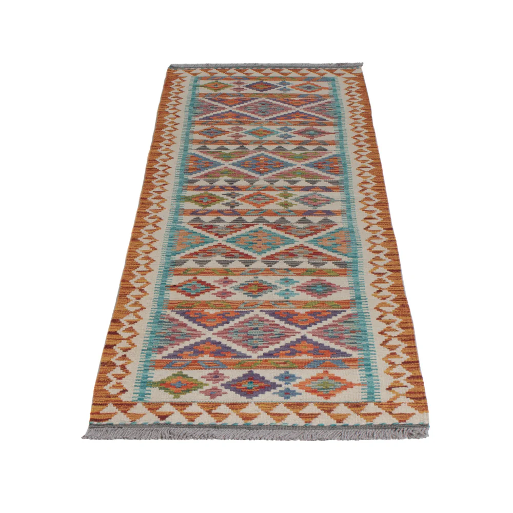 Kelim Maimene Teppich 193x58cm - Image 6