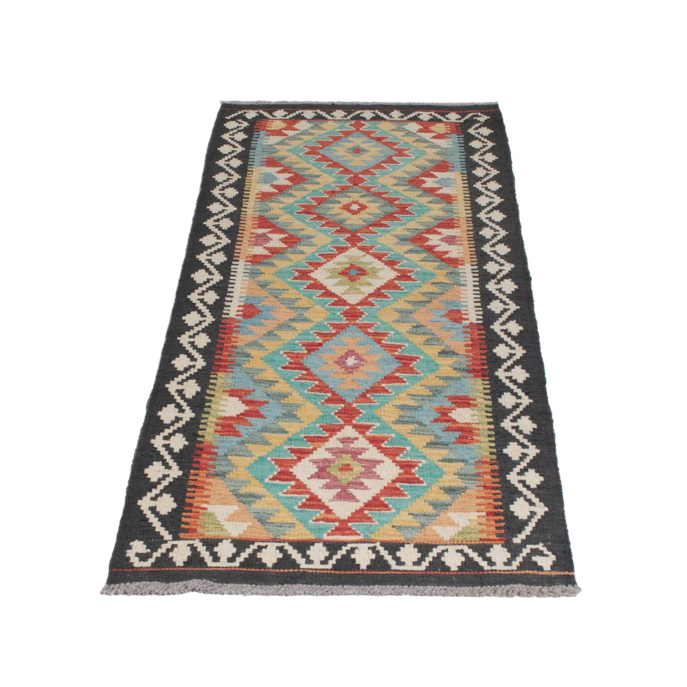 Kelim Maimene Teppich 193x65cm - Image 6